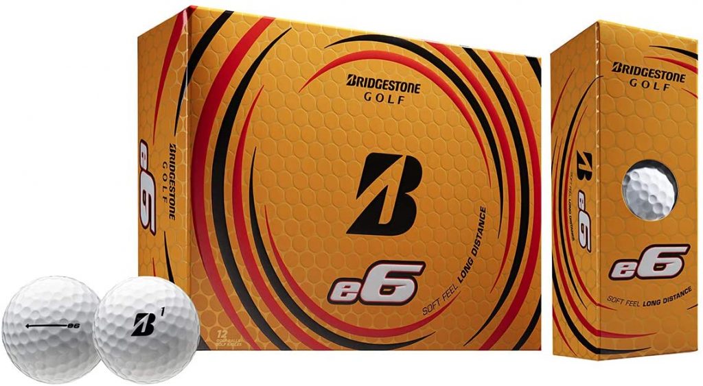 Bridgestone e6 Golf Balls for 70 mph for swing speed
