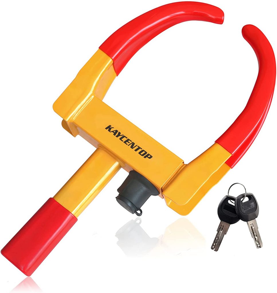 Wheel Clamp Lock For Trailers