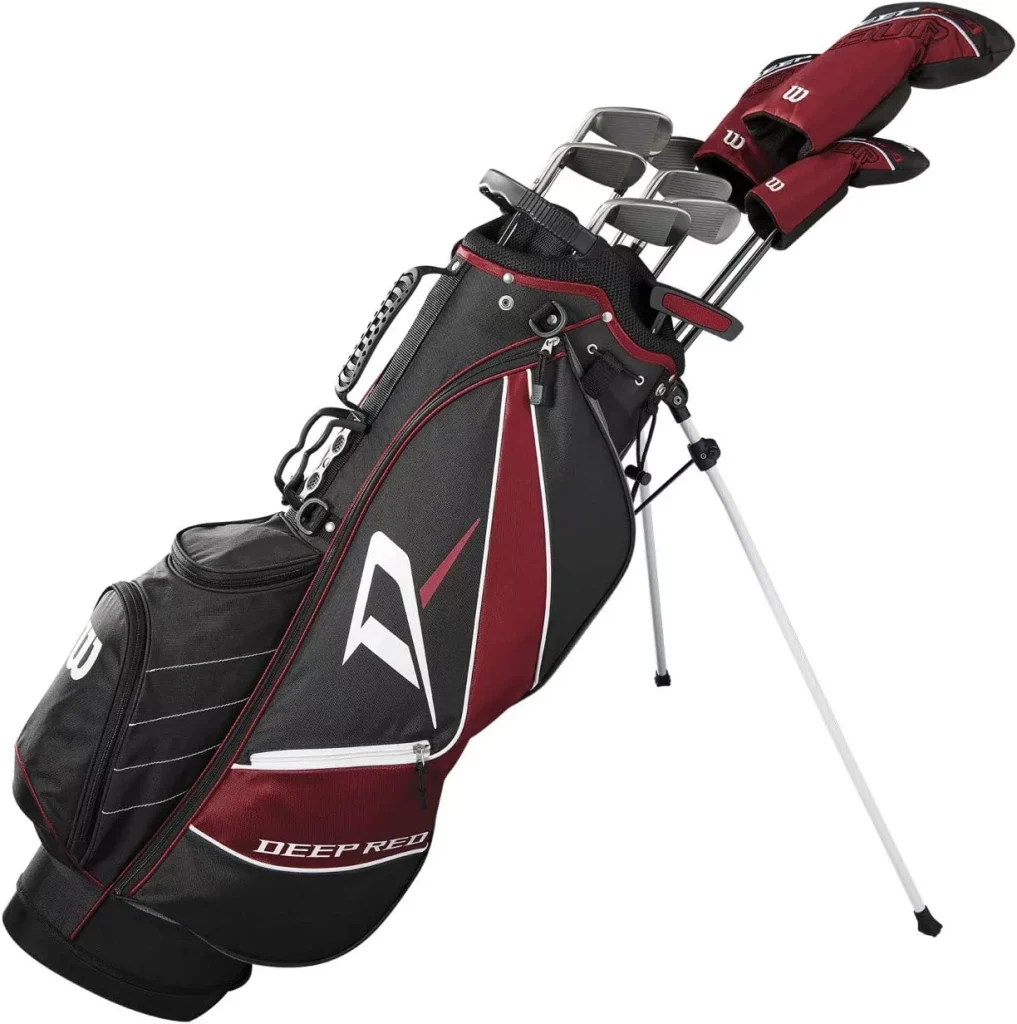 Wilson Men's Complete Golf Club Package Sets best golf club set for intermediate golfer