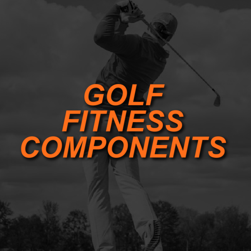 golf fitness components