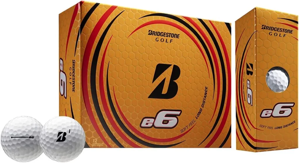 Best For Durability: Bridgestone E6 Golf Balls